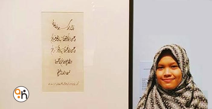 Kaligrafer Pameran Sharjah 2016 (5) Rini Yulia Maulidah rini maulidah