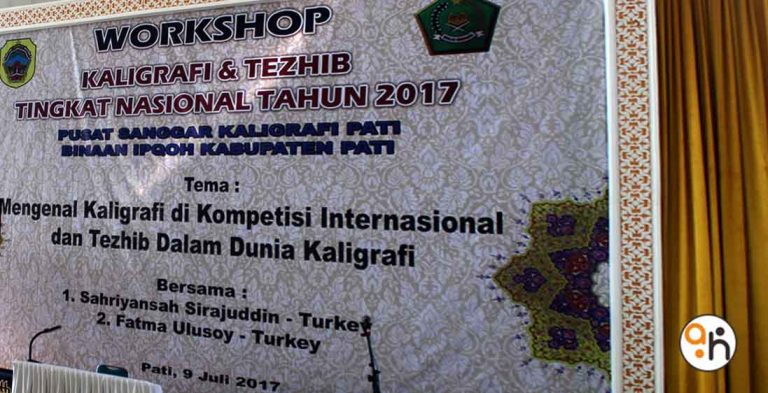 Workshop Kaligrafi dan Tadzhib; Semangat Baru dari Pusaka Pati pusaka pati